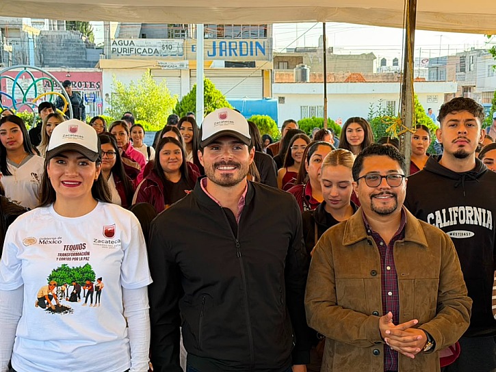 REALIZAN JORNADA NACIONAL TEQUIOS PARA RECUPERAR ESPACIOS EN FRESNILLO