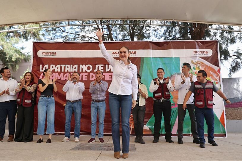 LLAMA VERO DÍAZ A RESPALDAR LA TRANSFORMACIÓN DESDE GUADALUPE
