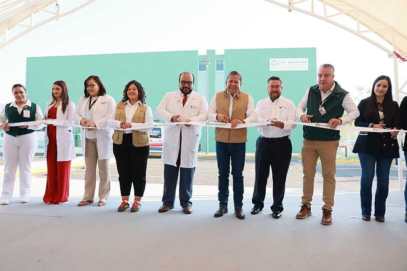 INAUGURAN CENTRO DE SALUD DEL IMSS-BIENESTAR EN JEREZ
