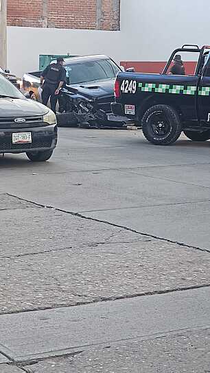 PROVOCA CONDUCTOR PERSECUCIÓN Y CHOQUE MÚLTIPLE EN FRESNILLO