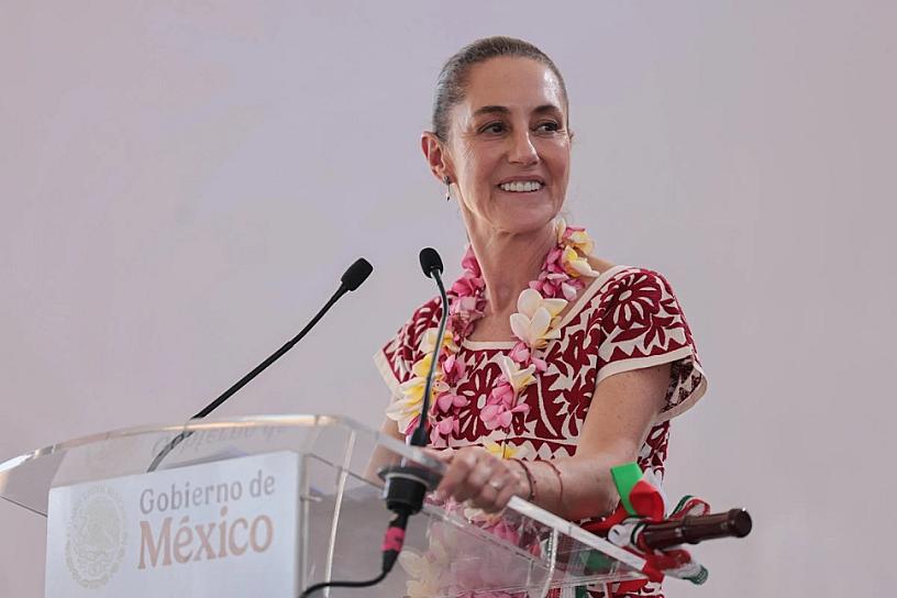 Anuncia Sheinbaum 800 mil mdp para programas del Bienestar en 2025