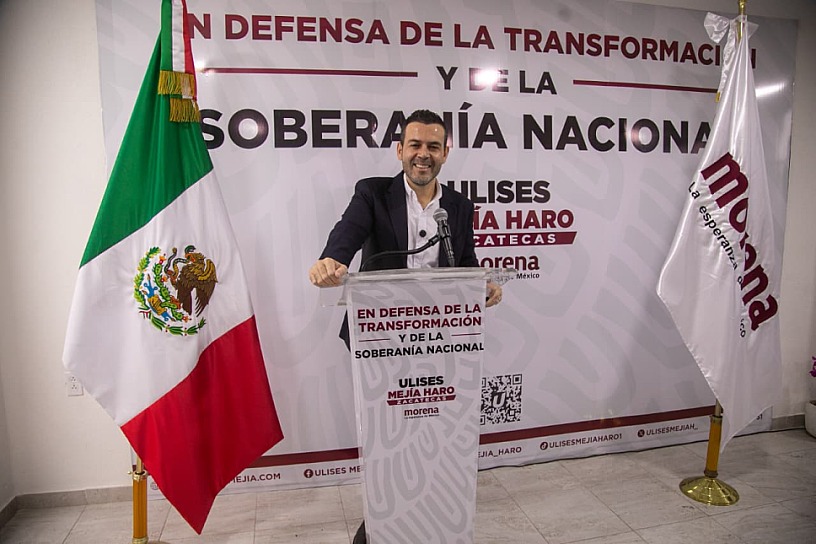 PIDE ULISES MEJÍA HONESTIDAD Y UNIDAD EN PROCESO DE MORENA