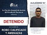 CUMPLIMENTA FGJEZ SEIS ÓRDENES DE APREHENSIÓN EN CUATRO MUNICIPIOS