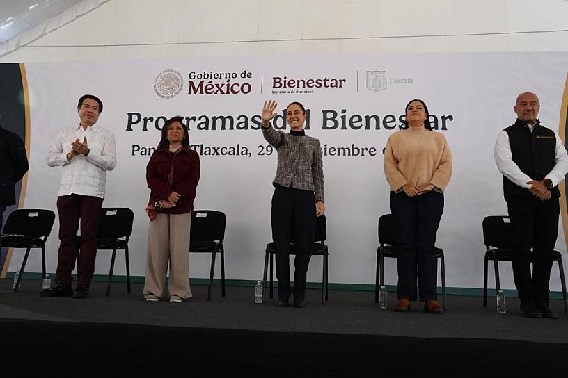 Anuncia Sheinbaum nuevo campus del IPN y de la Universidad Rosario Castellanos en Tlaxcala