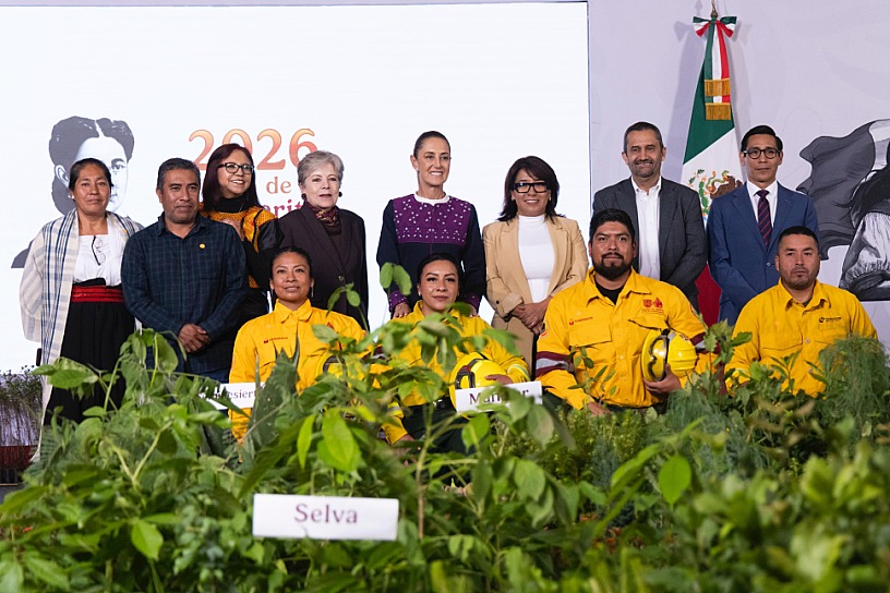 ANUNCIA CLAUDIA SHEINBAUM JORNADA NACIONAL DE REFORESTACIÓN CON 6.6 MILLONES ÁRBOLES