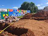FRENAN OBRA EN ÁREA DE DONACIÓN DE LA FE