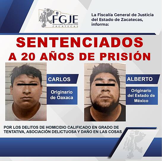 SENTENCIAN A CARLOS Y ALBERTO POR INCENDIAR VEHÍCULOS EN BOULEVARD
