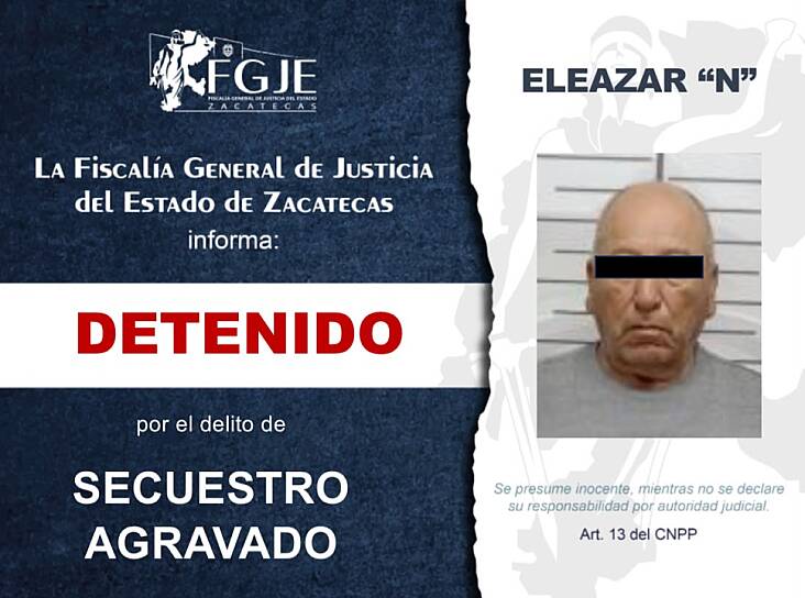 CUMPLIMENTA FGJEZ TRES ÓRDENES POR VIOLACIÓN, FRAUDE Y SECUESTRO