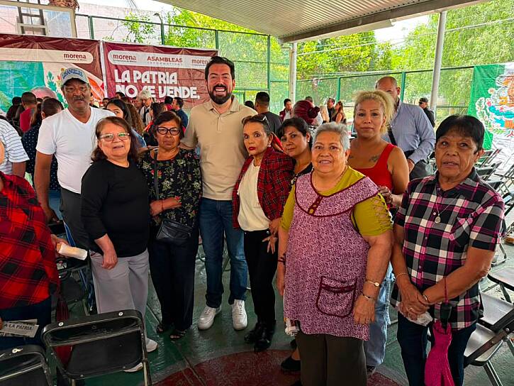 DESTACA SANTOS GONZÁLEZ DIÁLOGO CON VECINOS DE COLONIAS CAPITALINAS