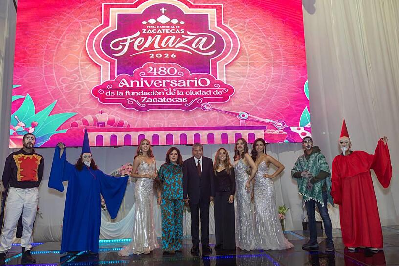 PRESENTA FENAZA 2026 PROGRAMA DE LUJO POR 480 ANIVERSARIO