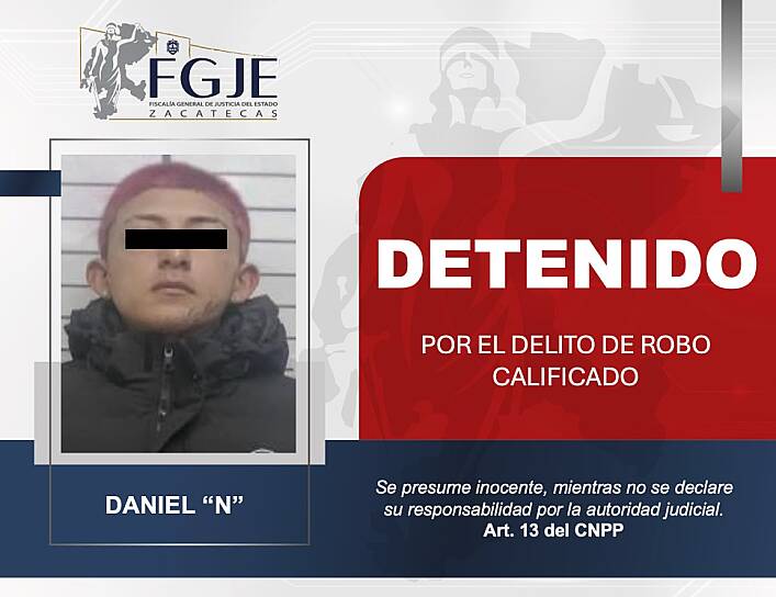 EJECUTAN CUATRO ÓRDENES DE APREHENSIÓN EN DISTINTOS MUNICIPIOS DE ZACATECAS