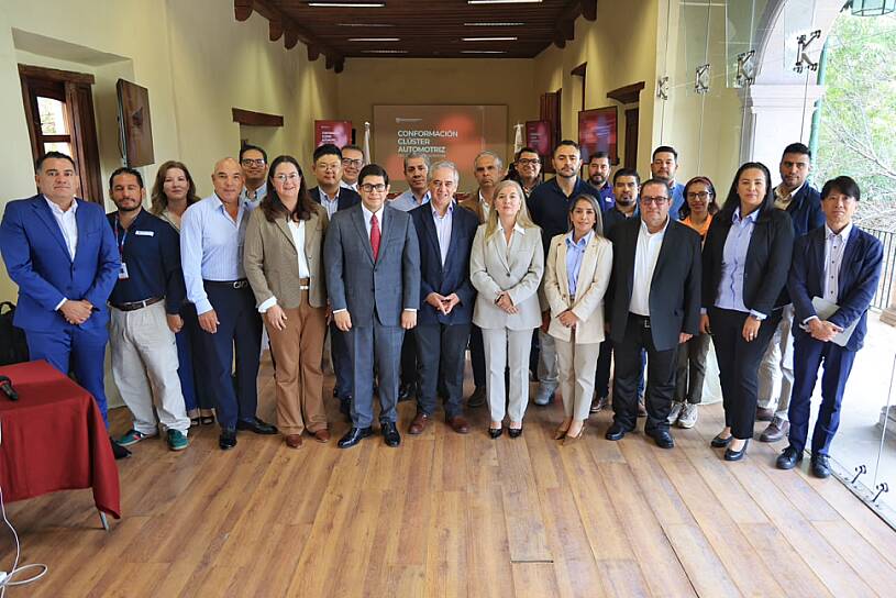 INICIA GOBIERNO DE ZACATECAS CONSTITUCIÓN DEL NUEVO CLÚSTER AUTOMOTRIZ