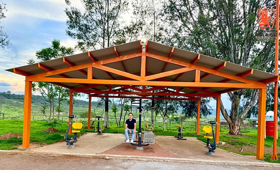 ESTRENA SANTA MARÍA DE LA PAZ REHABILITACIÓN DEL GIMNASIO