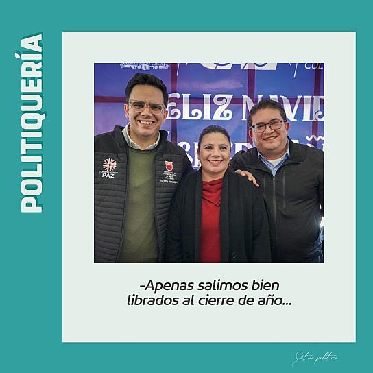 -Apenas salimos bien librados al cierre de año...