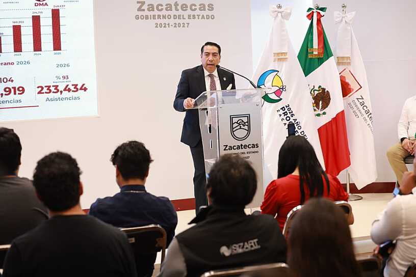 ROMPE ZACATECAS RÉCORD NACIONAL CON 161 MIL ATENCIONES A PAISANOS