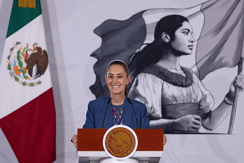 DESTACA SHEINBAUM RÉCORDDE 51.1 MILLONES DE VIAJEROS INTERNACIONALES EN 2026