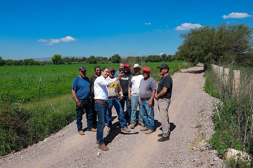 SUMA GUADALUPE MÁS CAMINOS SACA COSECHAS REHABILITADOS