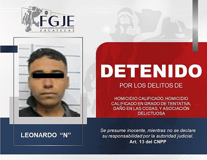 EJECUTA FGJEZ 5 ÓRDENES DE APREHENSIÓN