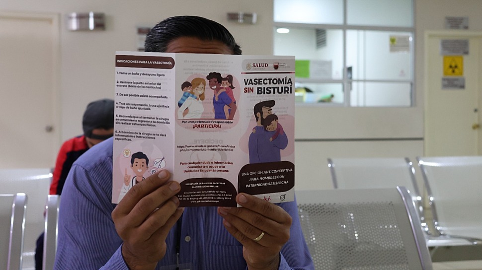 CONTINUARÁN JORNADAS DE VASECTOMÍAS SIN BISTURÍ DE MANERA GRATUITA   