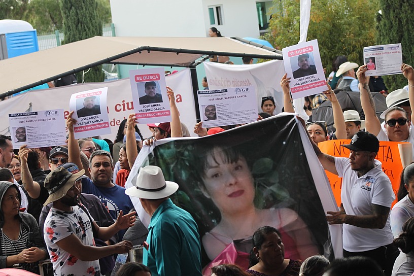EXIGEN SEGURIDAD A SHEINBAUM POR PERSONAS DESAPARECIDAS