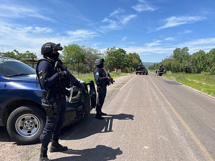 REFUERZAN SEGURIDAD EN ZONAS LIMÍTROFES CON AGUASCALIENTES