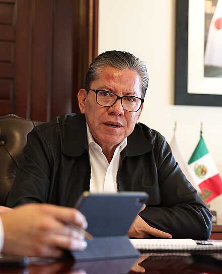 ANUNCIA DAVID MONREAL CONSOLIDACIÓN DE PROYECTOS EN SU ÚLTIMO AÑO