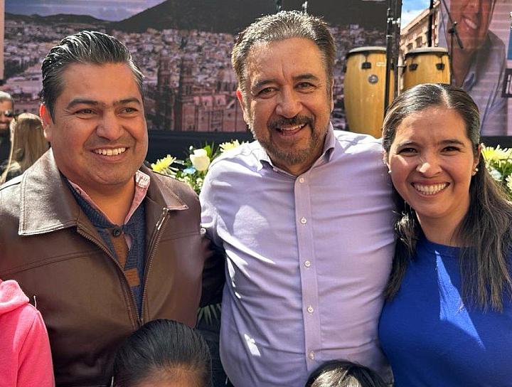 APLAUDE MIGUEL TORRES QUE XÓCHITL GÁLVEZ ARRANCARÁ CAMPAÑA PRESIDENCIAL EN FRESNILLO 
