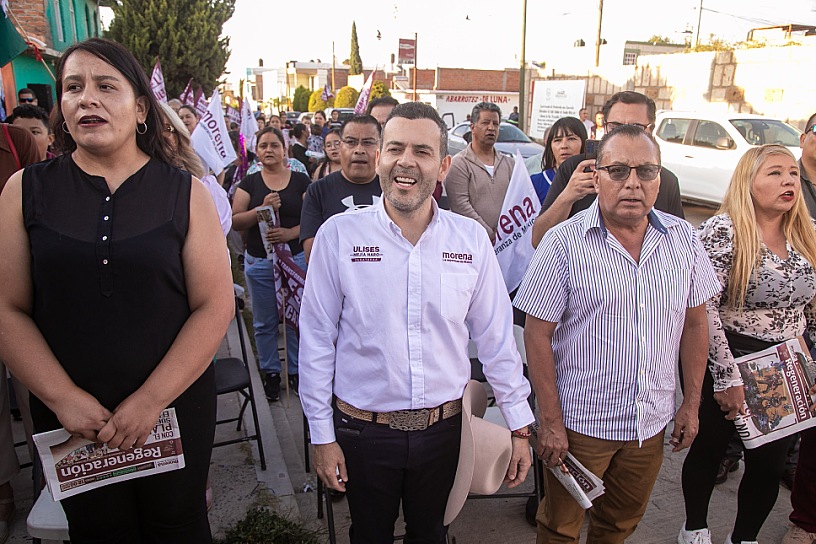 LLAMA ULISES MEJÍA A RESPALDAR A SHEINBAUM EN DEFENSA DE LA SOBERANÍA