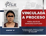 VINCULAN A PROCESO A MUJER POR HOMICIDIO CALIFICADO EN GUADALUPE