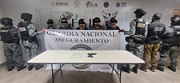 DETIENEN FUERZAS DE SEGURIDAD A CINCO HOMBRES ARMADOS EN SAÍN ALTO