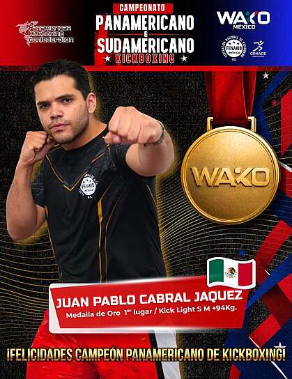 CONQUISTAN ZACATECANOS SEIS MEDALLAS EN PANAMERICANO DE KICKBOXING