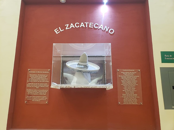 RESCATA LA MARCHA ZACATECAS EN UN SOMBRERO QUE CONDENA AL OLVIDO