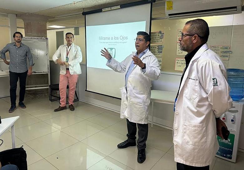 APLICA IMSS ZACATECAS PROGRAMA “MÍRAME A LOS OJOS”