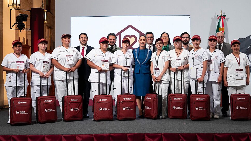 COORDINA SHEINBAUM ARRANQUE BRIGADAS MÉDICAS