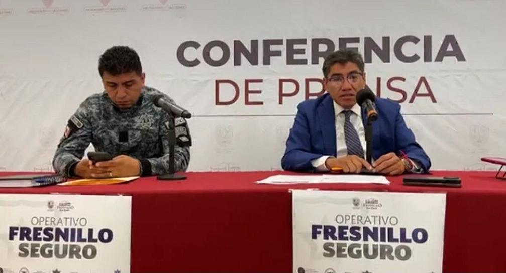 APLICAN OPERATIVO FRESNILLO SEGURO 