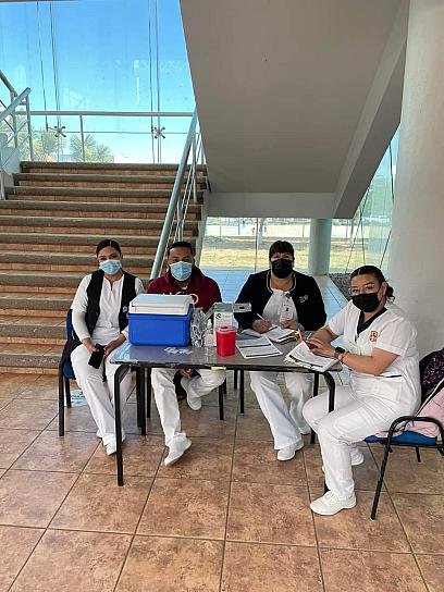 APLICAN REFUERZO ANTICOVID PARA COMUNIDAD UNIVERSITARIA