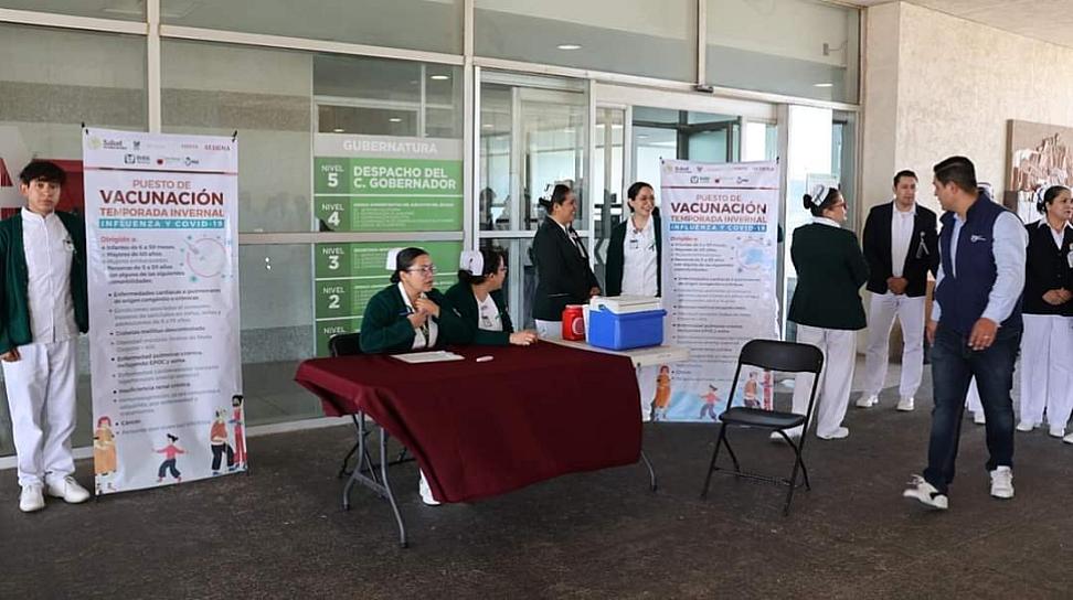APLICARÁN MÁS DE 550 MIL VACUNAS CONTRA LA INFLUENZA EN ZACATECAS