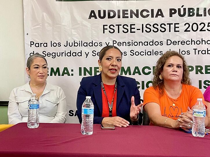 REALIZA ISSSTE AUDIENCIA PARA PENSIONADOS Y JUBILADOS