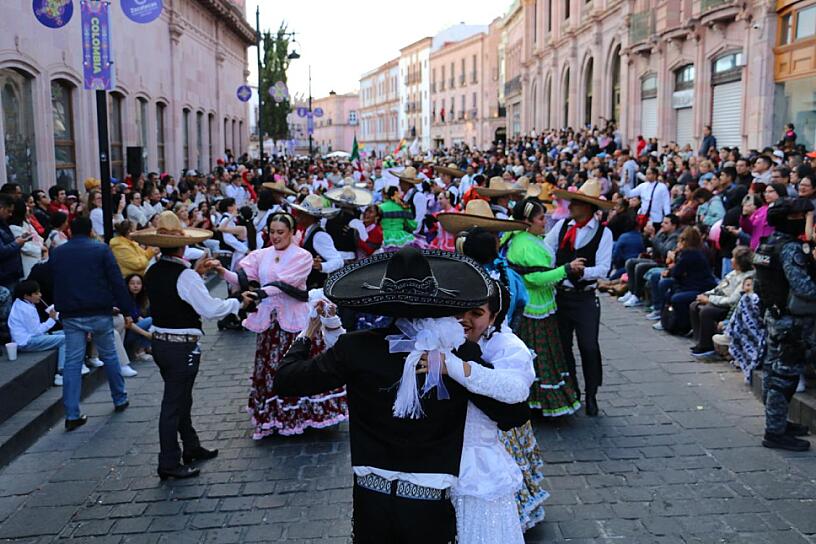 INICIA EL FESTIVAL ZACATECAS DEL FOLCLOR INTERNACIONAL