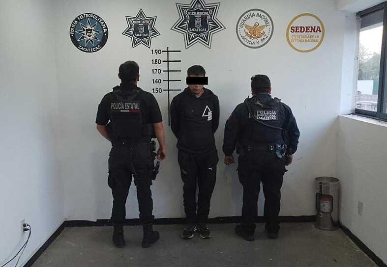 DETIENEN A EUSTASIO “N” EN LA CAPITAL POR ROBAR ANDAMIOS
