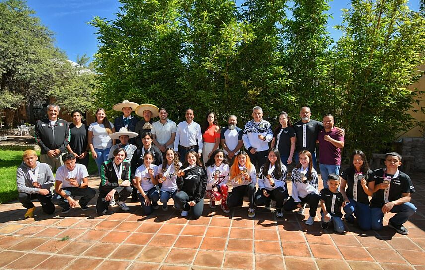 CELEBRA GUADALUPE TRIUNFO DE JÓVENES EN OLIMPIADA NACIONAL