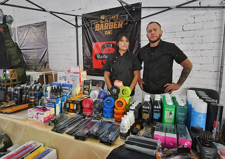 REALIZAN EN GUADALUPE PRIMER EXPO BARBER 2025