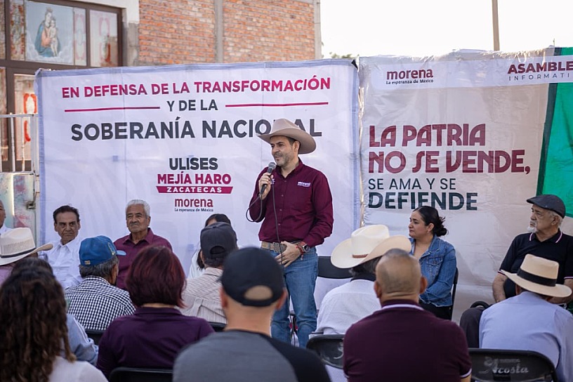 PLANTEA ULISES MEJÍA FORTALECER PRODUCCIÓN Y COMERCIALIZACIÓN EN LORETO