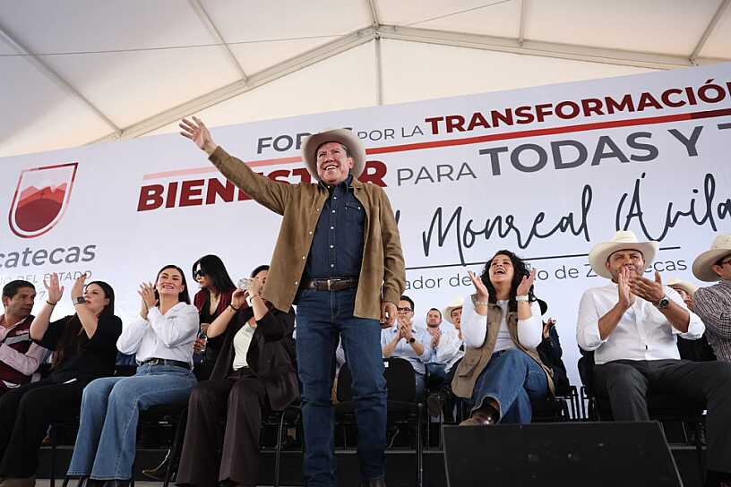 ANUNCIA DAVID MONREAL 348 CONSULTORIOS Y AMPLIACIÓN DE PROGRAMAS SOCIALES