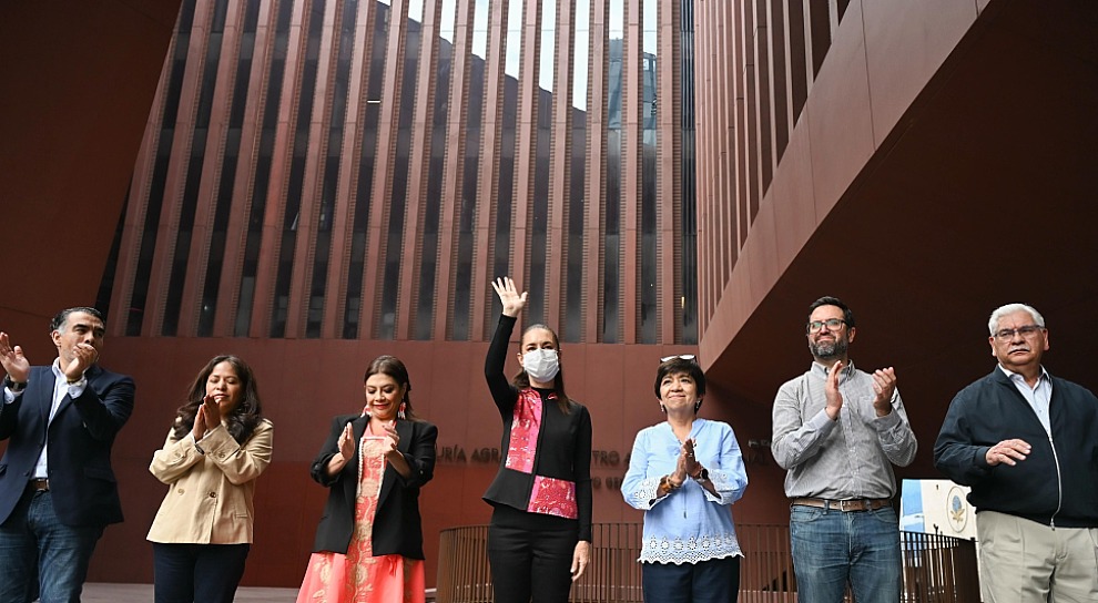 INAUGURA SHEINBAUM CENTRO NACIONAL DE ATENCIÓN Y ARCHIVO AGRARIO