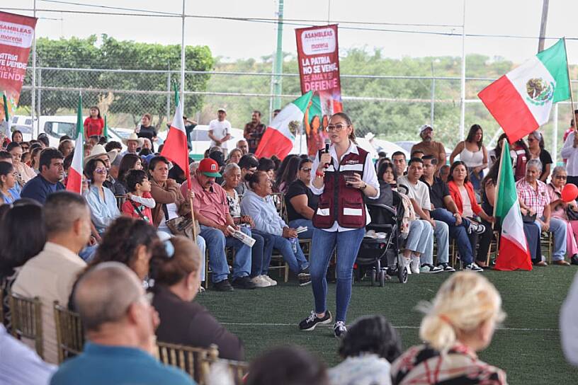 RESPALDA VERO DÍAZ A SHEINBAUM Y LLAMA A DEFENDER TRANSFORMACIÓN