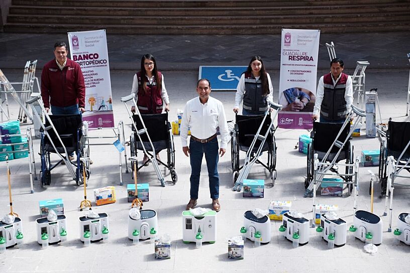 PROMUEVE PEPE SALDÍVAR PROGRAMA GRATUITO DE APOYO ORTOPÉDICO