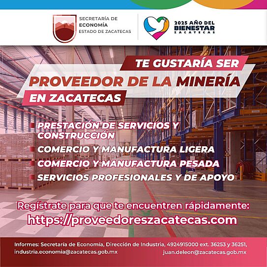 IMPULSA GOBIERNO PROVEEDURÍA LOCAL EN SECTORES CLAVE