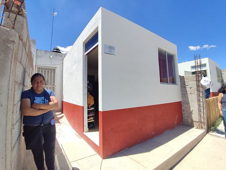 RECIBEN 30 FAMILIAS APOYO PARA VIVIENDA DIGNA
