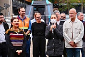 SUPERVISA CLAUDIA SHEINBAUM LÍNEA 4 DEL CABLEBÚS CON 20% AVANCE